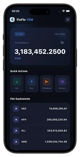 Download FinFlo: YEM Converter Terbaru – Jual Beli YEM Mudah - Screenshot 3