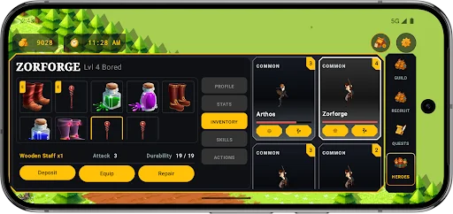 Unduh Adventurers Guild: RPG Sim Terbaru – Simulasi Guild Gratis - Screenshot 7