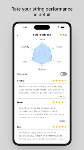 Download String GOAT Terbaru – Lacak Senar Raket & AI Gratis - Screenshot 3