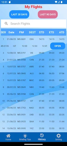 Unduh Egyptair CACS Terbaru – Sistem Check-in Kru Efisien - Screenshot 5