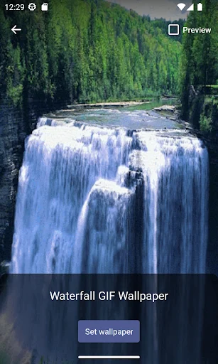 Download Waterfall GIF Wallpaper Terbaru – Animasi 3D Gratis - Screenshot 6