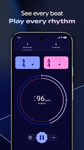 Download Chronal – Metronome & Tuner Terbaru – Alat Musik Gratis - Screenshot 1