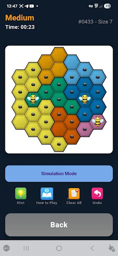 Download Star Bee Logic Terbaru – Game Teka-teki Hexagonal - Screenshot 2