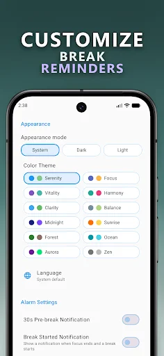 Unduh Eye Strain Break Timer Terbaru – Atasi Mata Lelah Gratis - Screenshot 4