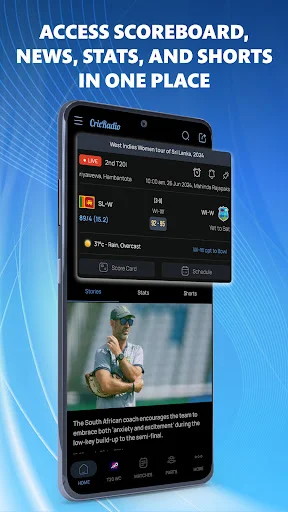 Download CricRadio Terbaru – Skor Kriket Live & Komentar Cepat - Screenshot 28