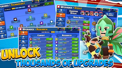 Download Idle Hero TD Terbaru – Game Strategy RPG Offline - Screenshot 19