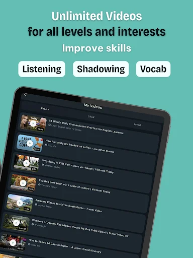 Download Learn English via video – 4You: Belajar Bahasa Inggris - Screenshot 10