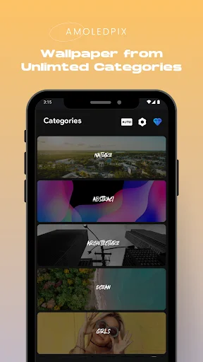 Download Amoledpix: Wallpaper 4K & HD AMOLED Terbaik – Hemat Baterai - Screenshot 8
