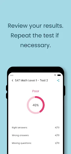 Download Test Me! SAT & TOEFL Terbaru – Latihan Ujian Gratis - Screenshot 4