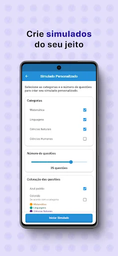 Download Enem 2026 – Provas e Simulados Terbaru – Latihan Gratis - Screenshot 2