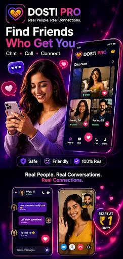 Download Dosti Pro Terbaru – Video Call & Chat Gratis - Screenshot 5