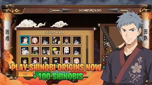 Download Shinobi Origins Terbaru – Game Pertempuran Ninja PvP - Screenshot 2