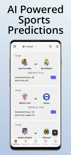 Download Predwit – AI Football Tips Terbaru – Prediksi Akurat - Screenshot 1