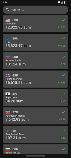 Unduh Currency Rates Uzbekistan Terbaru – Cek Kurs Bank Gratis - Screenshot 3