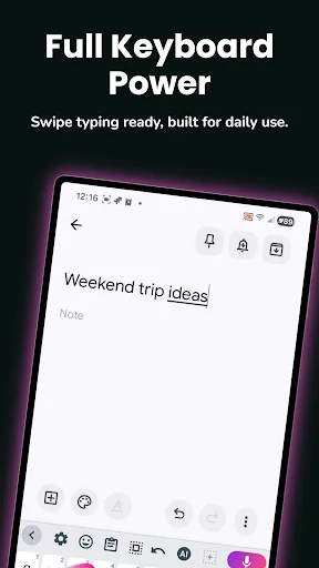 Download EkkoBoard AI Voice Keyboard Terbaru – Ketik Cepat Gratis - Screenshot 14