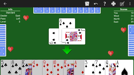 Download Hearts – Expert AI Terbaru – Main Kartu Pintar Gratis - Screenshot 8