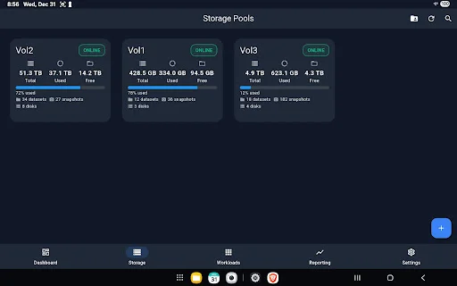 Download NASDeck – Kelola Server TrueNAS di HP Anda Sekarang - Screenshot 10
