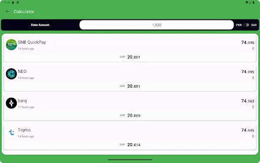 Download Remit Saver KSA Terbaru – Cek Kurs Pengiriman Uang Terbaik - Screenshot 16