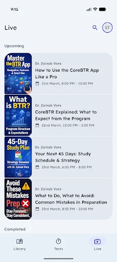 Download CoreBTR Terbaru – Kuasai Ujian Masuk PG dengan BTR - Screenshot 3