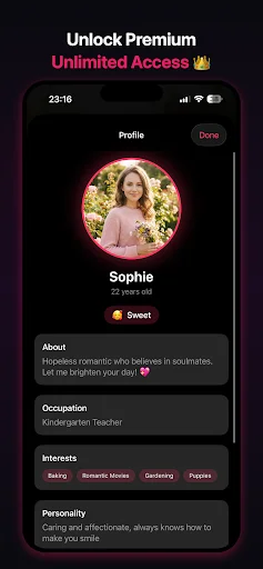 Download AI Girlfriend Versi Terbaru – Teman Virtual AI Gratis - Screenshot 1