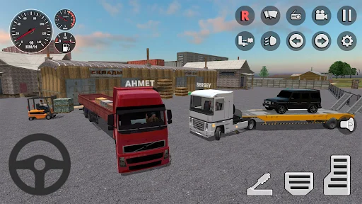 Download Hard Truck Driver Simulator 3D – Game Truk Offline - Screenshot 2