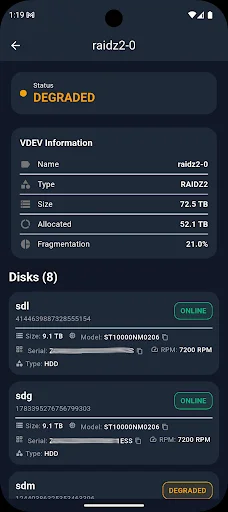 Download NASDeck – Kelola Server TrueNAS di HP Anda Sekarang - Screenshot 3