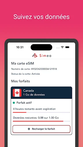 Download Simeo eSIM – Internet Murah & Mudah untuk Travel - Screenshot 15