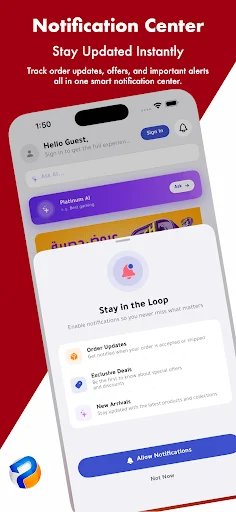 Download Platinum APK Terbaru – Belanja Elektronik Pintar - Screenshot 1