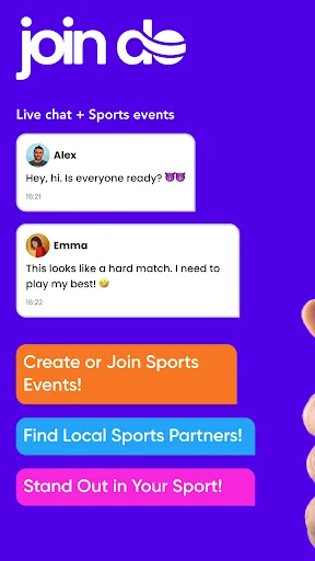 Download Join do Terbaru – Cari Teman Olahraga & Event Gratis - Screenshot 1