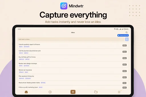 Download Mindwtr Terbaru – Kelola Tugas GTD Offline Gratis - Screenshot 8