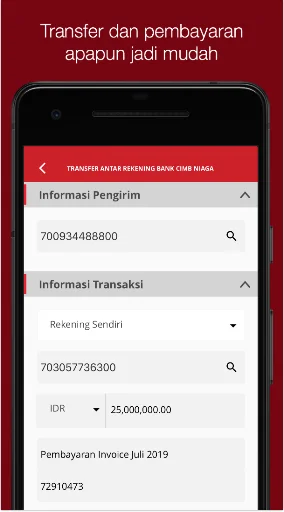 Download BizChannel@CIMB Mobile – Solusi Perbankan Bisnis Efisien - Screenshot 2