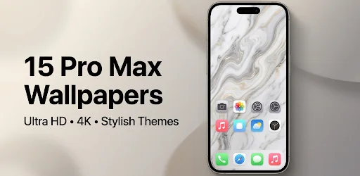 Download Wallpaper iPhone 15 Pro Max – Tema HD Gratis - Screenshot 1