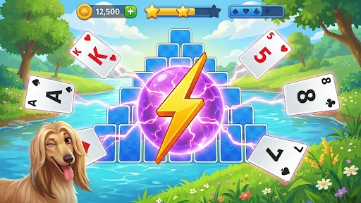 Download TriPeaks Solitaire Classic – Game Kartu Seru Gratis - Screenshot 1