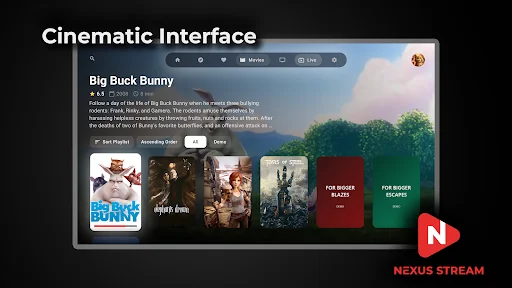 Download Nexus Stream – Xtream IPTV Terbaru – Streaming Gratis - Screenshot 1