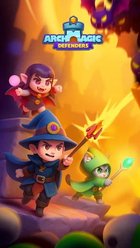 Download Archmagic Survivors Magic TD – Game Strategi Seru - Screenshot 1