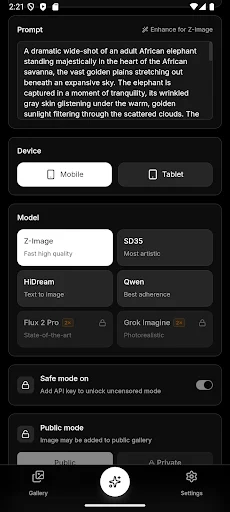 Download Wallpaper Generator Terbaru – Buat Wallpaper AI HD Gratis - Screenshot 3