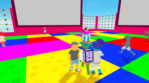 Download Obby: Mini Games vs 1000 Terbaru – Game Battle Royale Seru - Screenshot 1