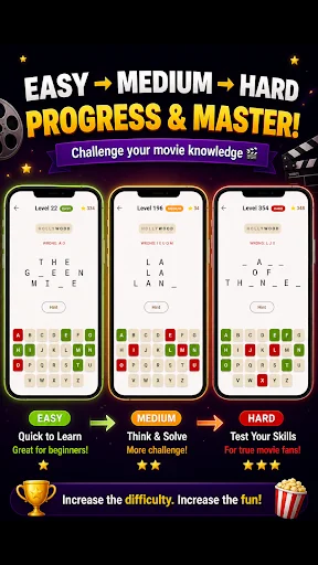 Download Hollywood – Movie Quiz Game Terbaru – Tebak Film Gratis - Screenshot 5