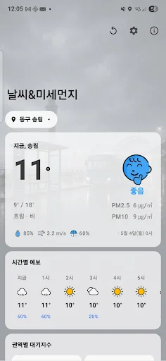 Unduh 인천날씨미세 Terbaru – Pantau Cuaca & Debu Incheon Gratis - Screenshot 1