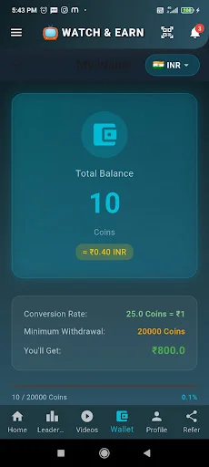 Download WatchCash Terbaru – Tonton Video & Dapatkan Uang Gratis - Screenshot 3