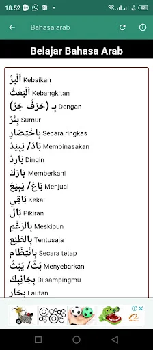 Download Percakapan Bahasa Arab Terbaru – Belajar Lancar Gratis - Screenshot 10