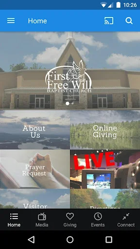 Unduh Aplikasi Hayesville Free Will Terbaru – Akses Ibadah Gratis - Screenshot 1