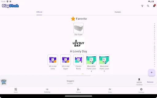 Download DiapStash Terbaru – Pantau Stok Popok Anda dengan Mudah - Screenshot 14