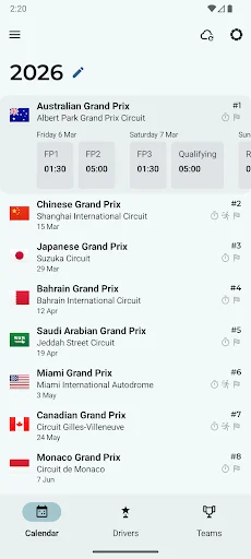 Download Flashback Terbaru – Statistik & Berita F1 Terlengkap - Screenshot 1