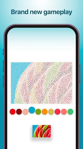 Download Bubble Color Terbaru – Game Mewarnai Gratis & Santai - Screenshot 1