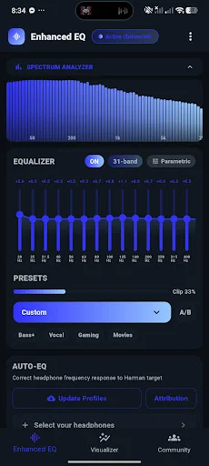 Download Enhanced EQ – Equalizer & Bass Terbaru Gratis - Screenshot 2