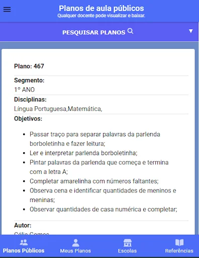 Download Planos de Aula Terbaru – Rencana Mengajar Siap Pakai - Screenshot 1