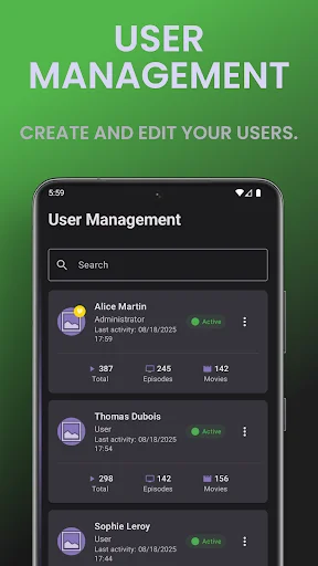 Download EmbyWatch: Emby Admin Terbaru – Kontrol Media Lengkap - Screenshot 4