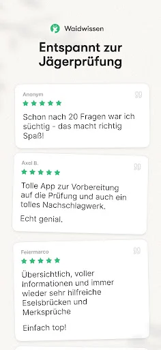 Download Waidwissen Jagdschein App – Lulus Ujian Berburu 95.3% - Screenshot 1