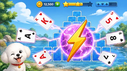 Download Solitaire TriPeaks for Seniors – Game Kartu Santai - Screenshot 2
